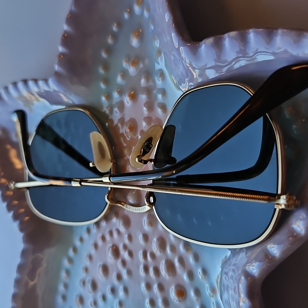 Ray-Ban RB3548N Gold Hexagonal Sunglasses 51mm Made in Italy - Picture 9 of 17